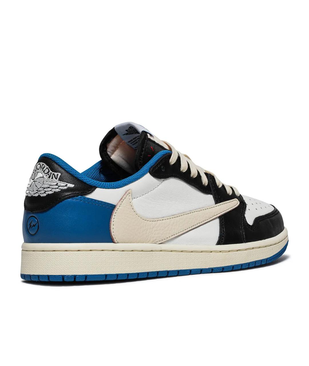 JORDAN Белые кожаные кеды, фото 3