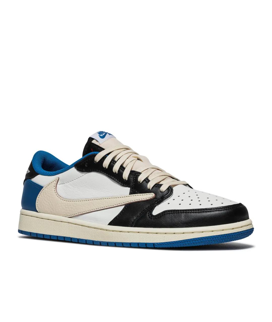 JORDAN Белые кожаные кеды, фото 2