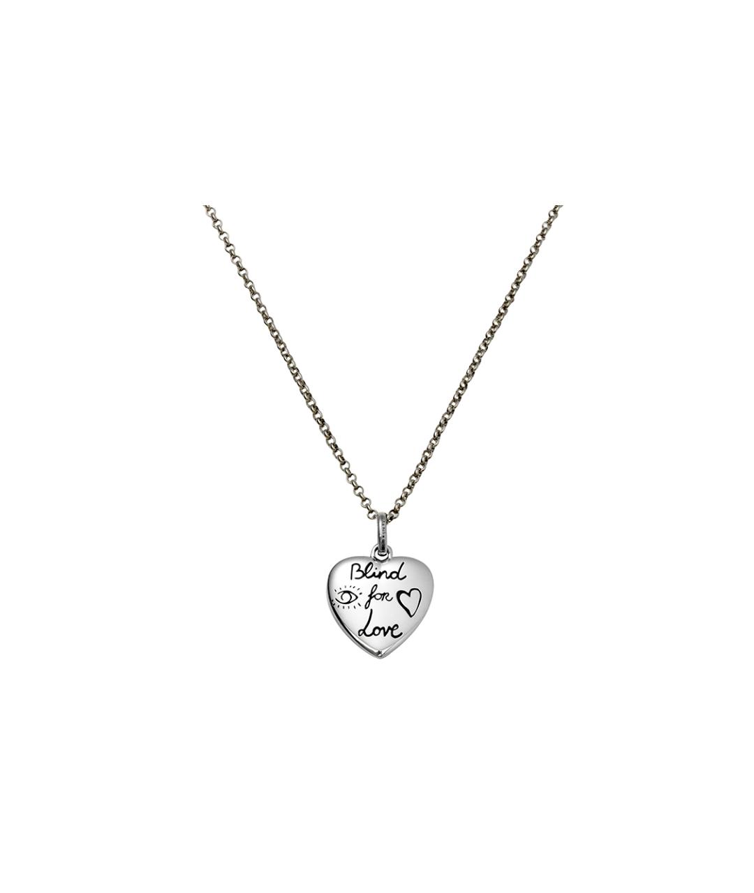 GUCCI Серебряная серебряная подвеска, фото 1