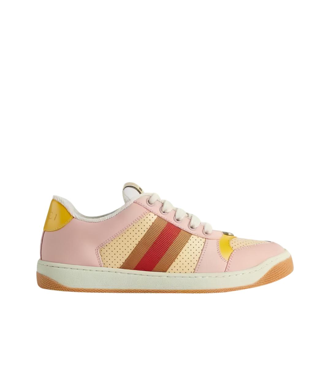 GUCCI Розовые кроссовки, фото 1