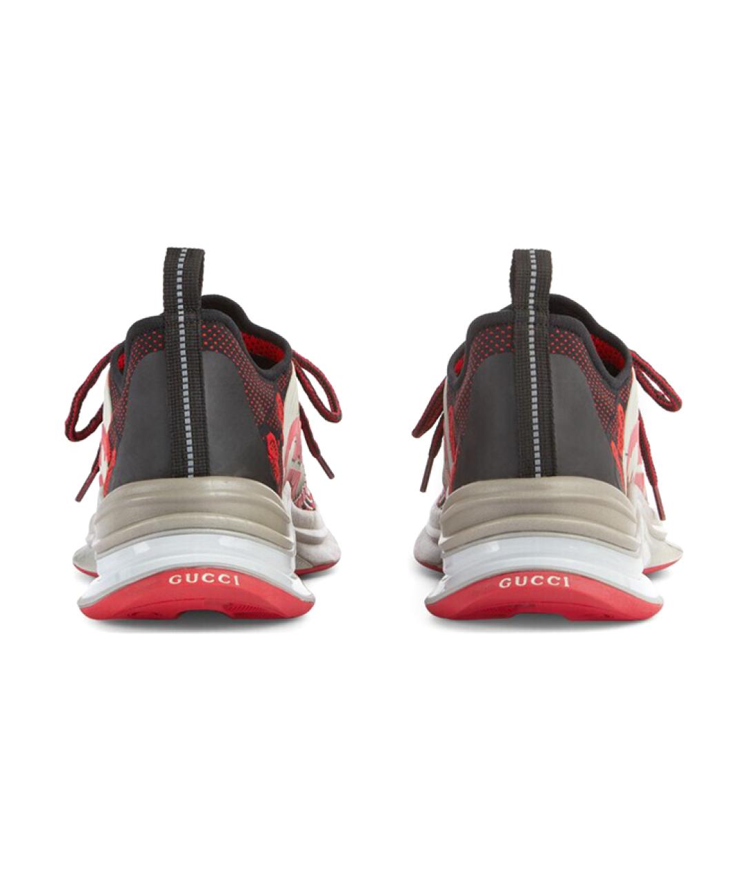 GUCCI Красные низкие кроссовки / кеды, фото 5