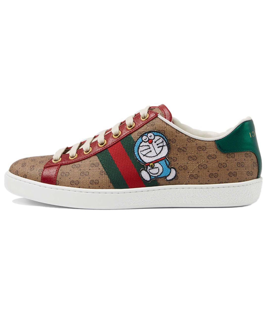 GUCCI Бежевые кеды, фото 2