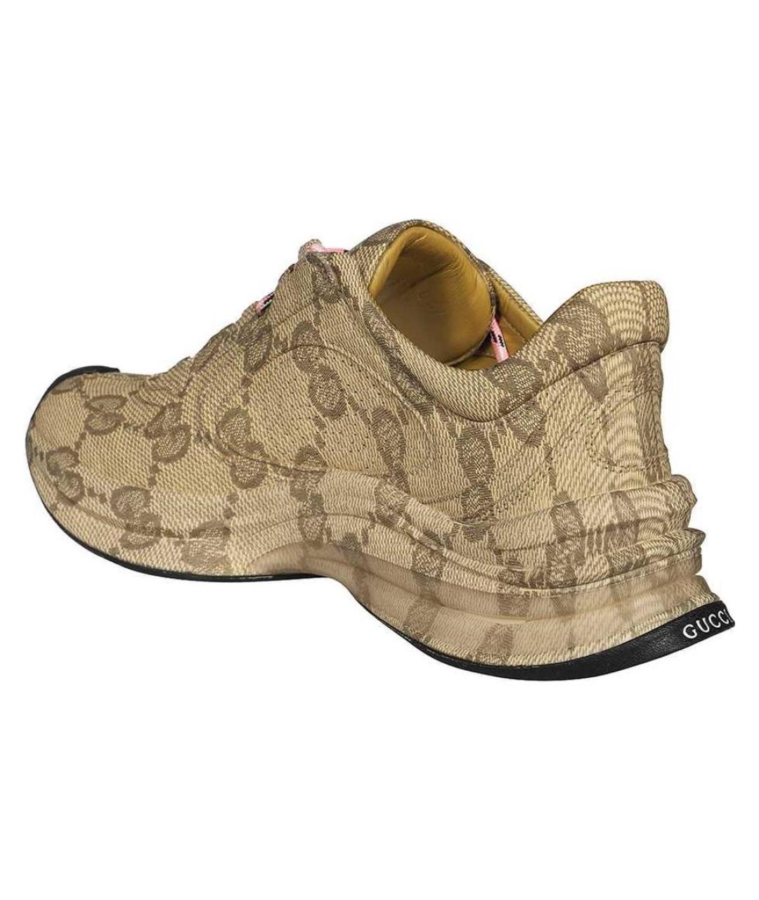 GUCCI Бежевые кроссовки, фото 5