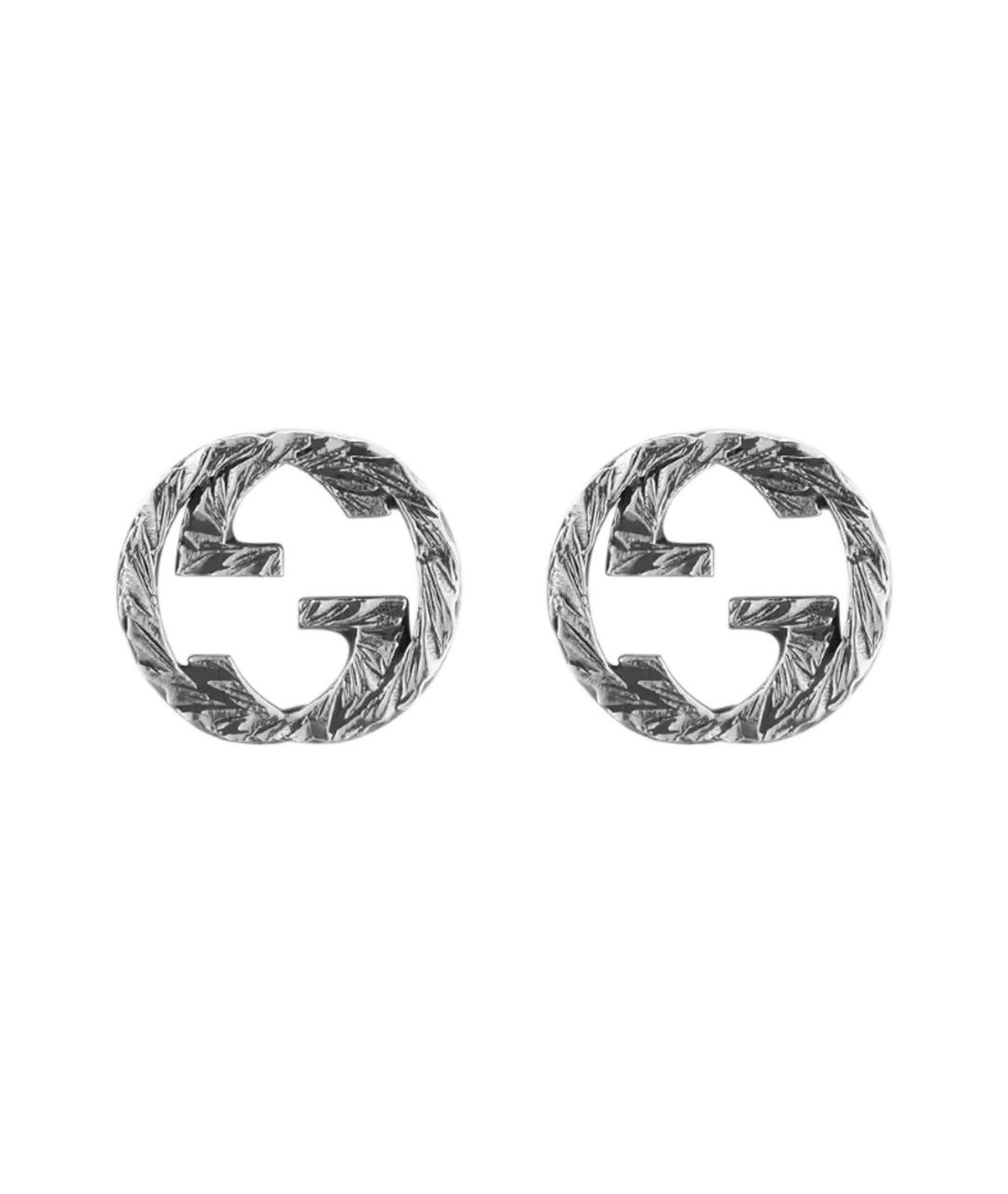 GUCCI Серебряные серебряные серьги, фото 1