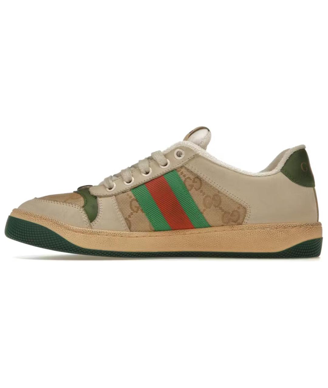 GUCCI Бежевые кроссовки, фото 2