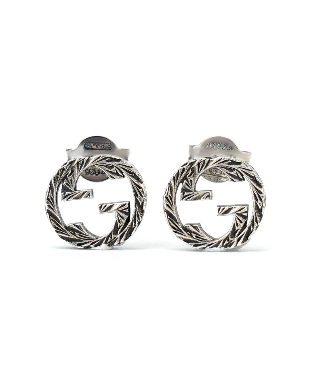 GUCCI Серебряные серебряные серьги, фото 1