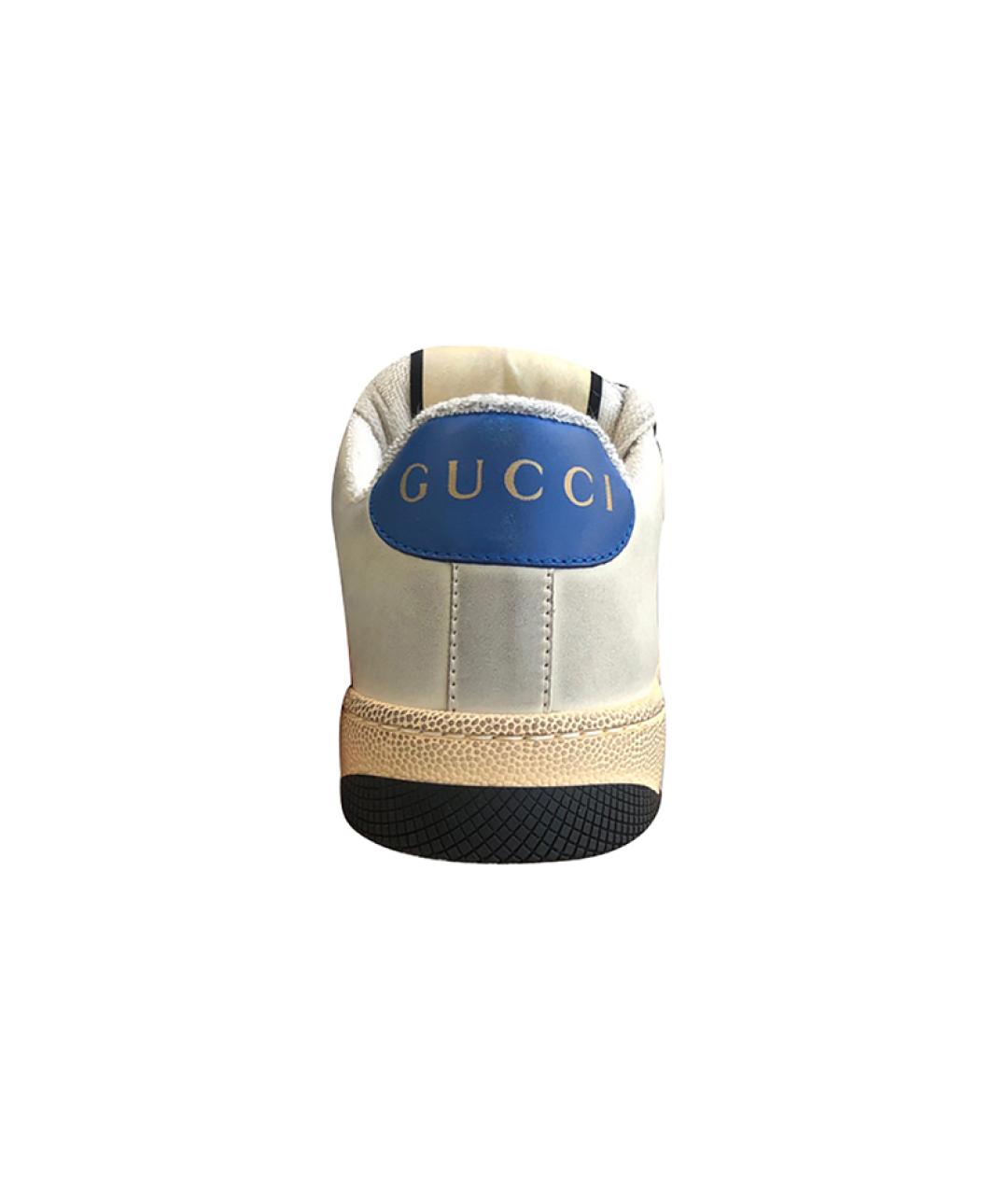 GUCCI Бежевые кроссовки, фото 5