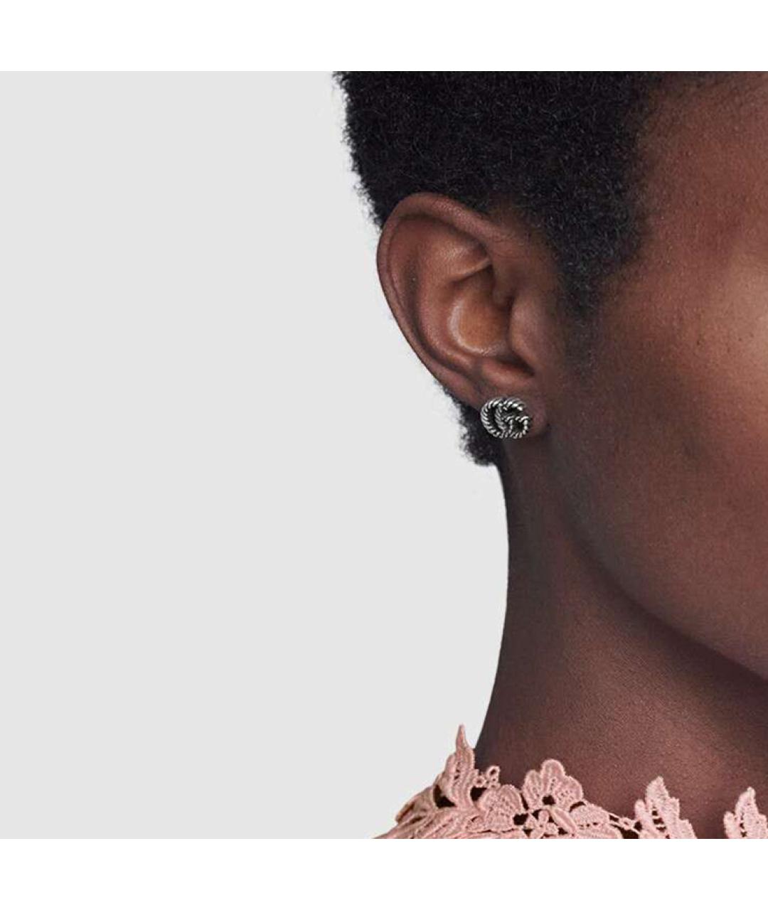 GUCCI Серебряные серебряные серьги, фото 5