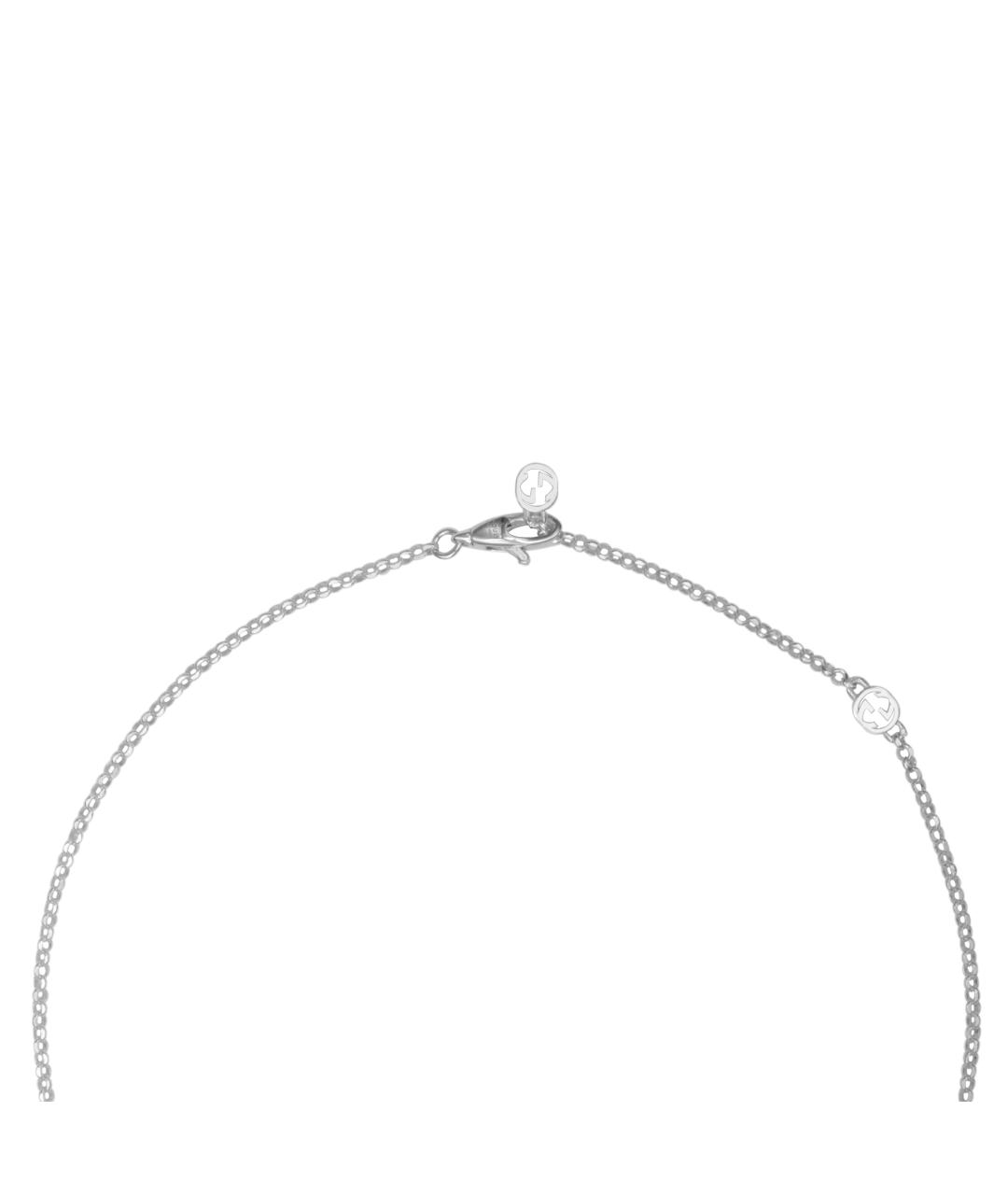 GUCCI Серебряная серебряная подвеска, фото 3
