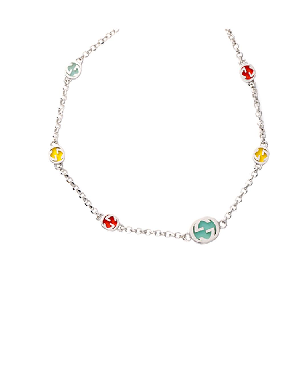 GUCCI Серебрянный серебряный браслет, фото 2