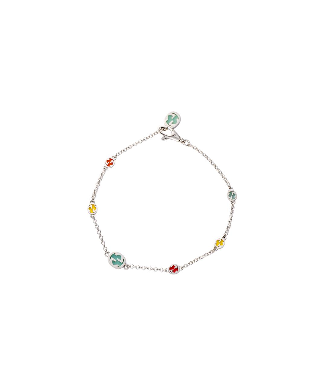 GUCCI Серебрянный серебряный браслет, фото 1