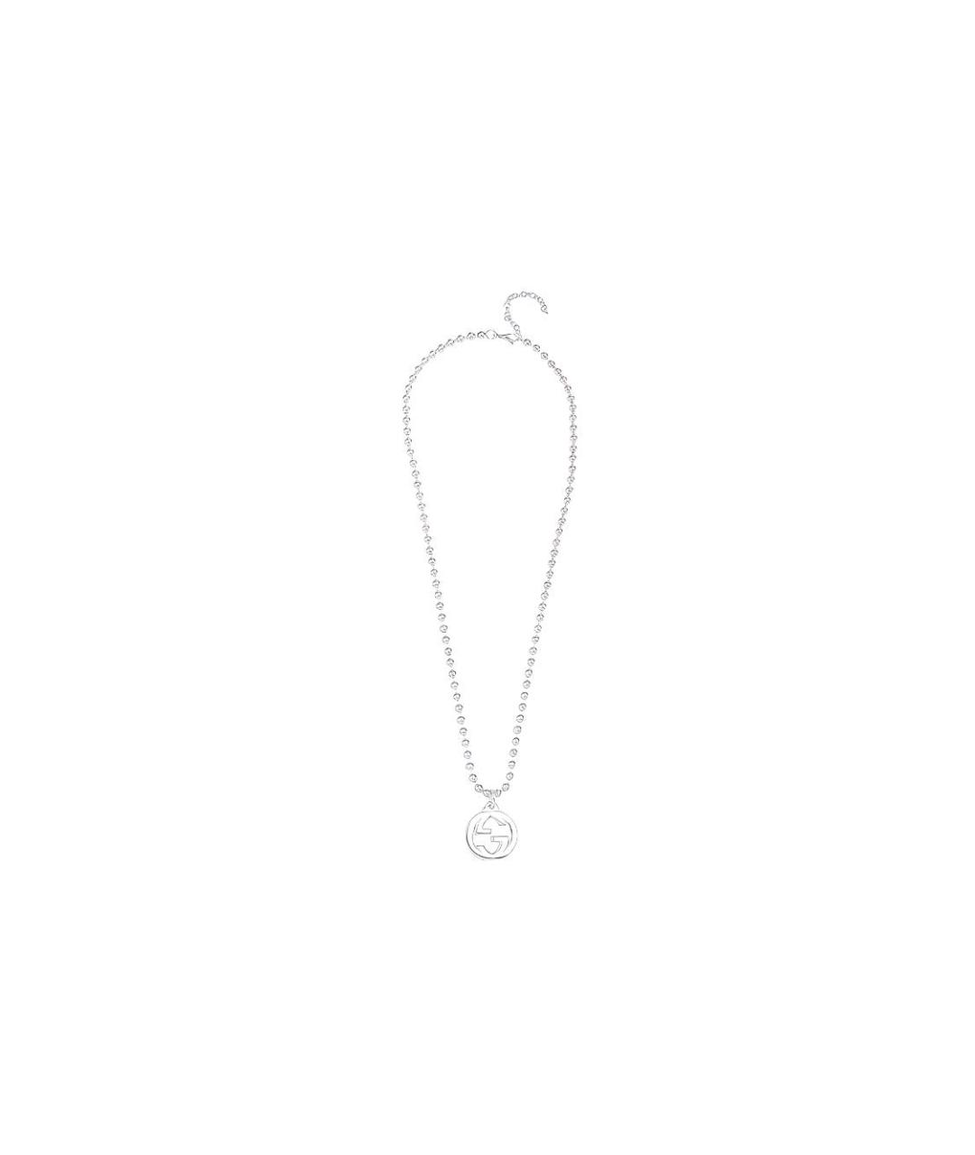 GUCCI Серебряная серебряная подвеска, фото 2
