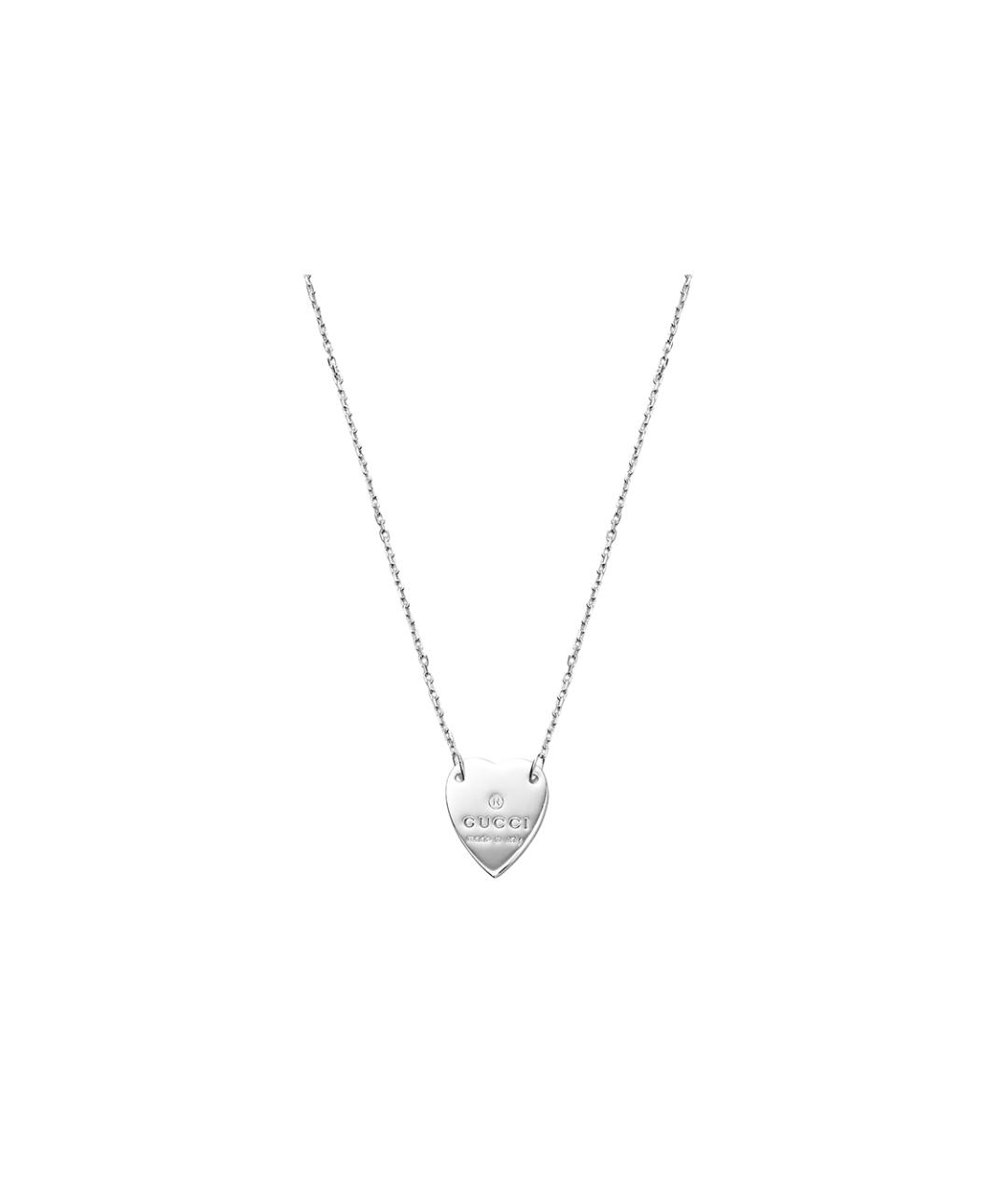 GUCCI Серебряная серебряная подвеска, фото 1