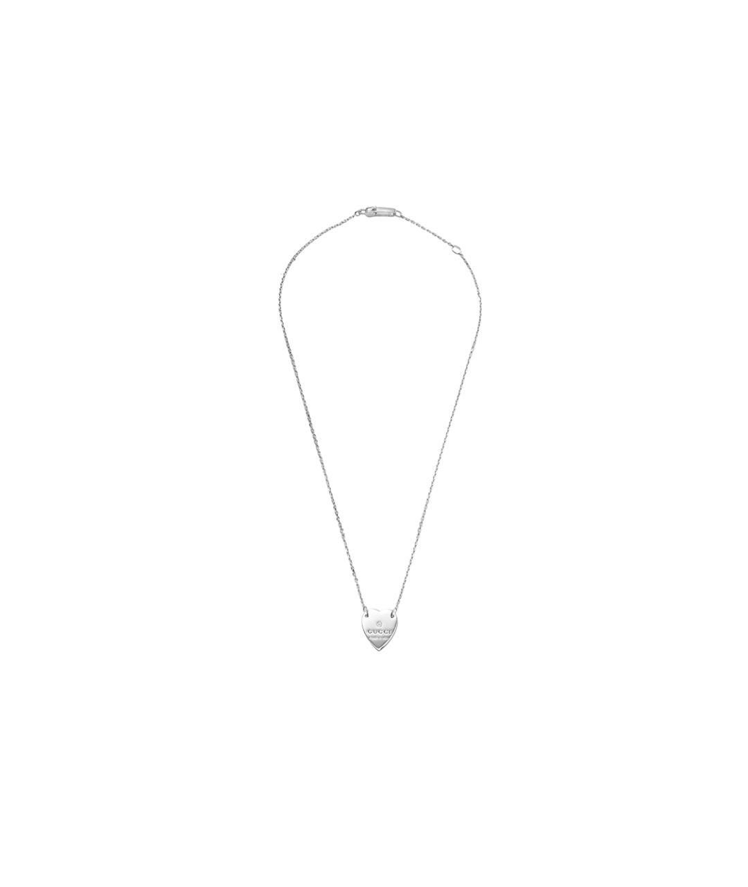 GUCCI Серебряная серебряная подвеска, фото 4