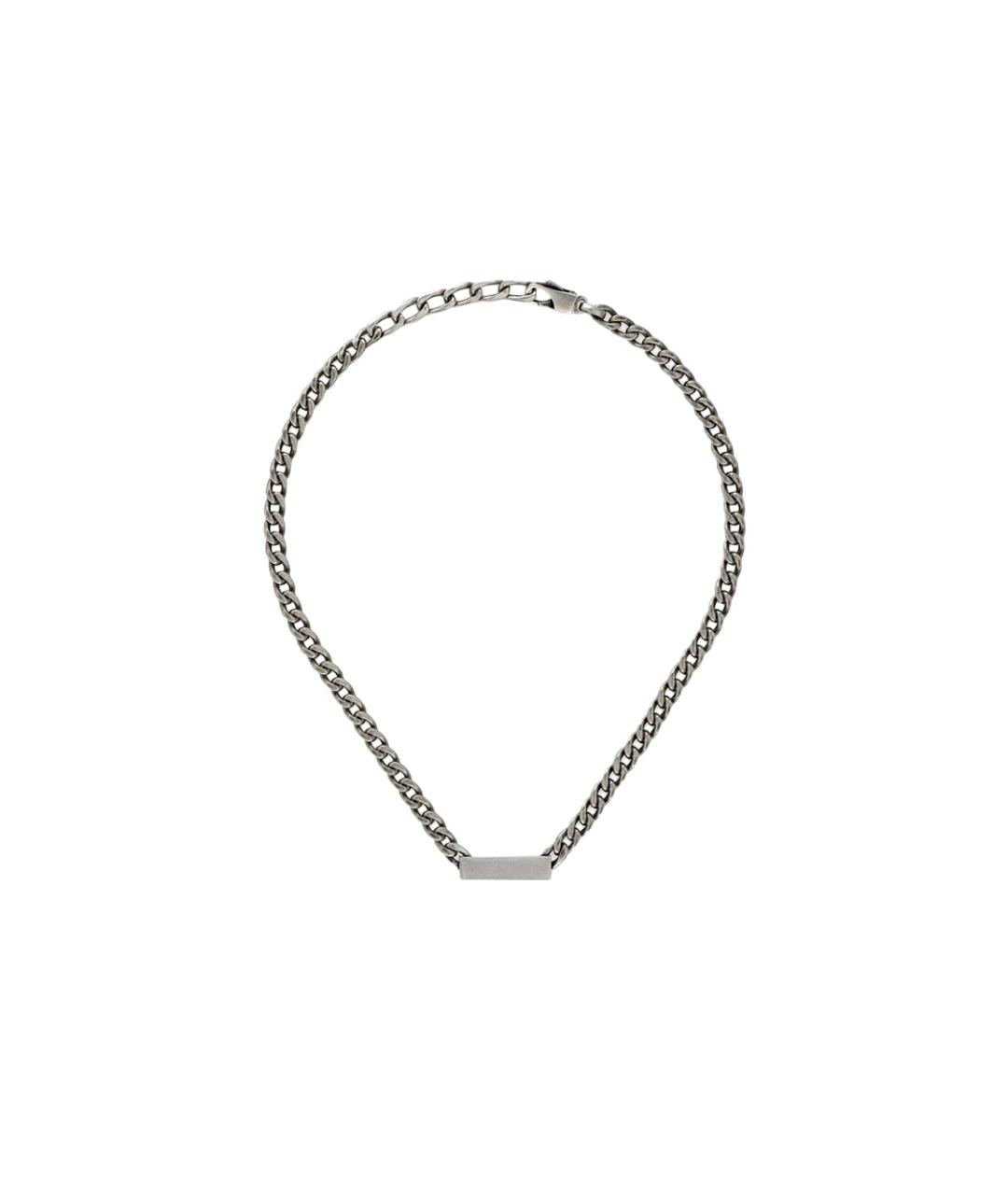 GUCCI Серебряная серебряная цепочка, фото 4