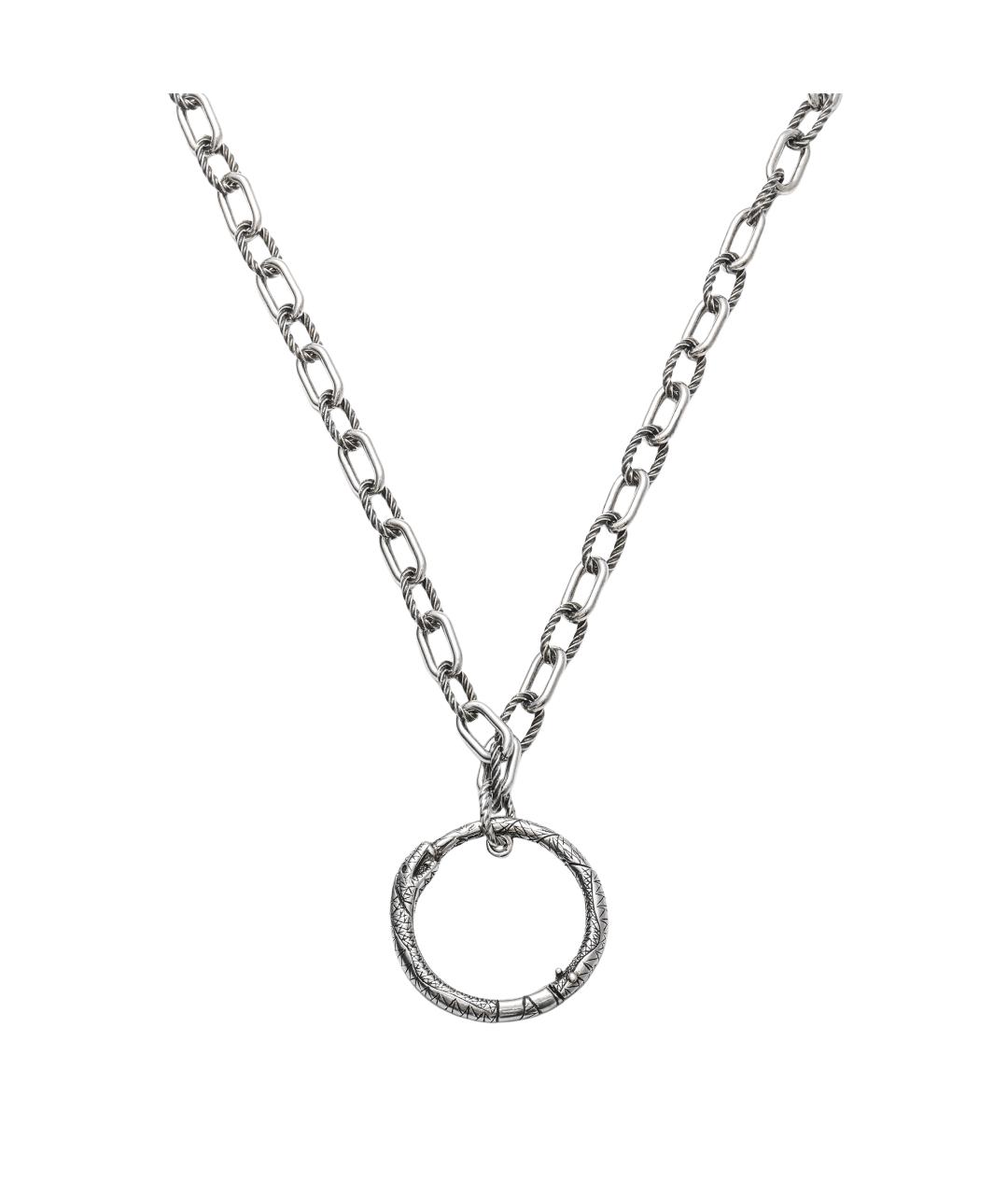 GUCCI Серебряная серебряная подвеска, фото 1