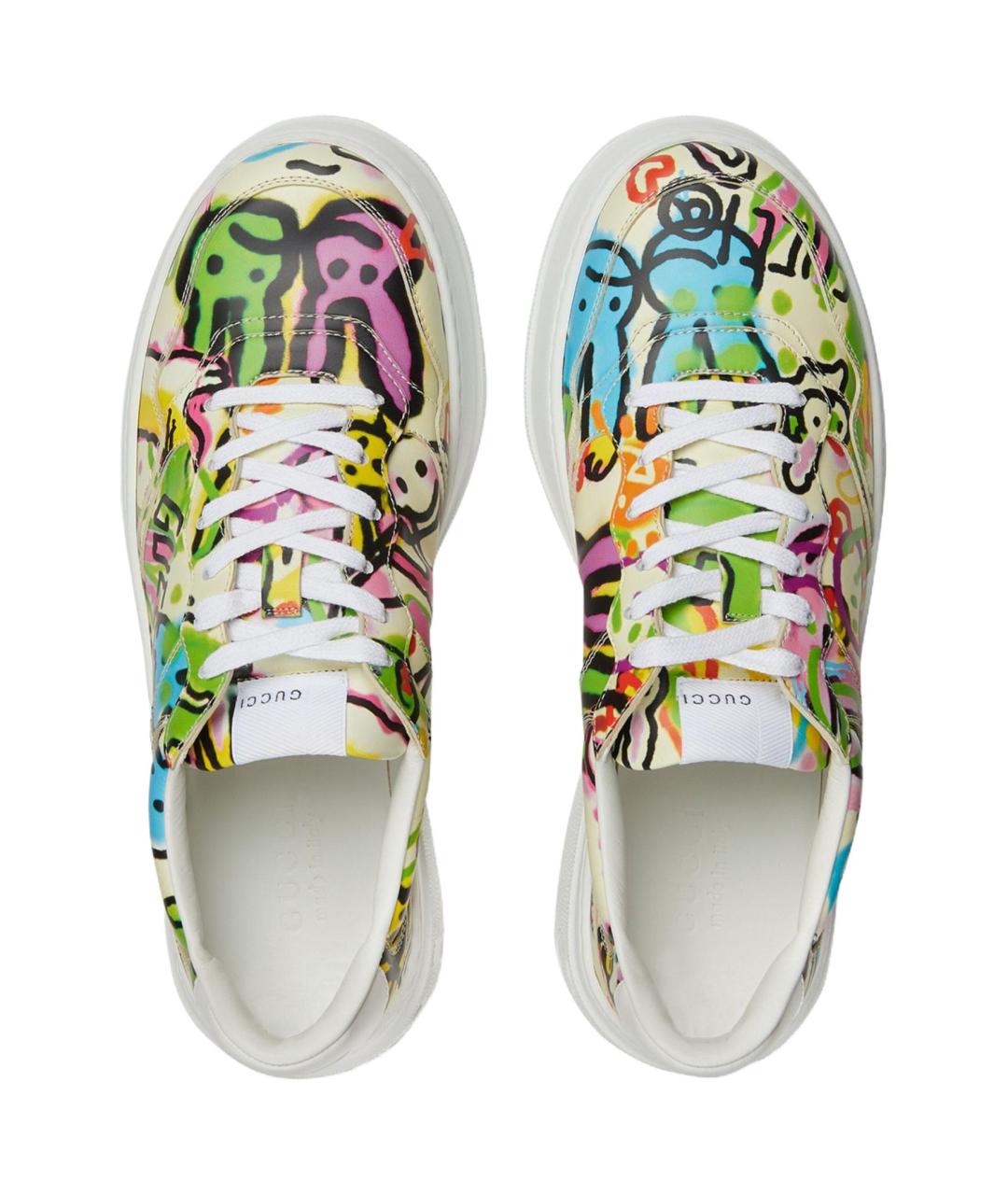 GUCCI Мульти кеды, фото 4