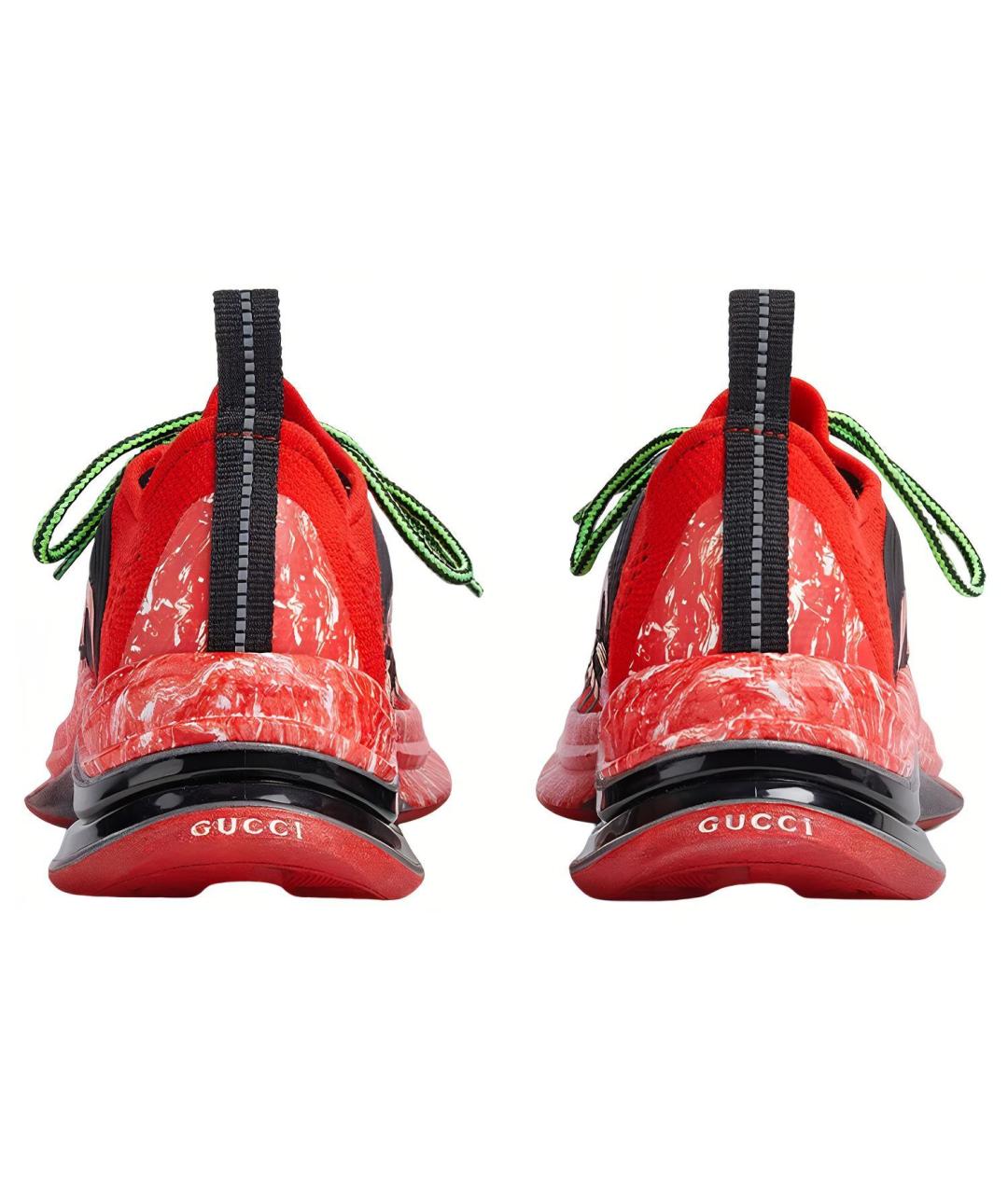 GUCCI Красные кроссовки, фото 5