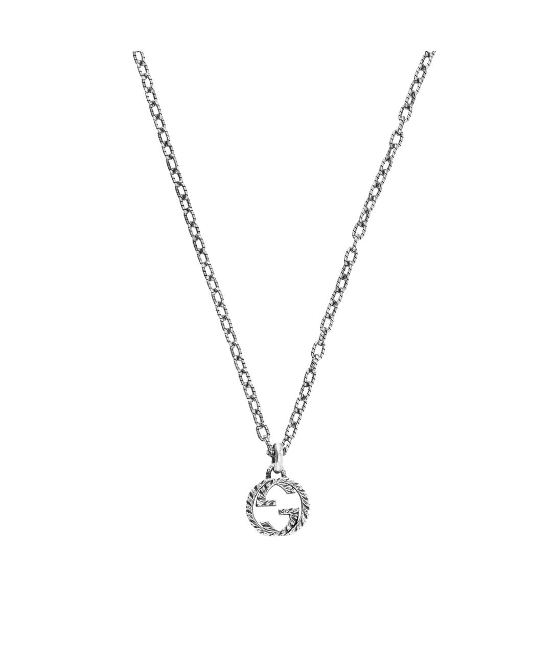 GUCCI Серебряная серебряная подвеска, фото 1