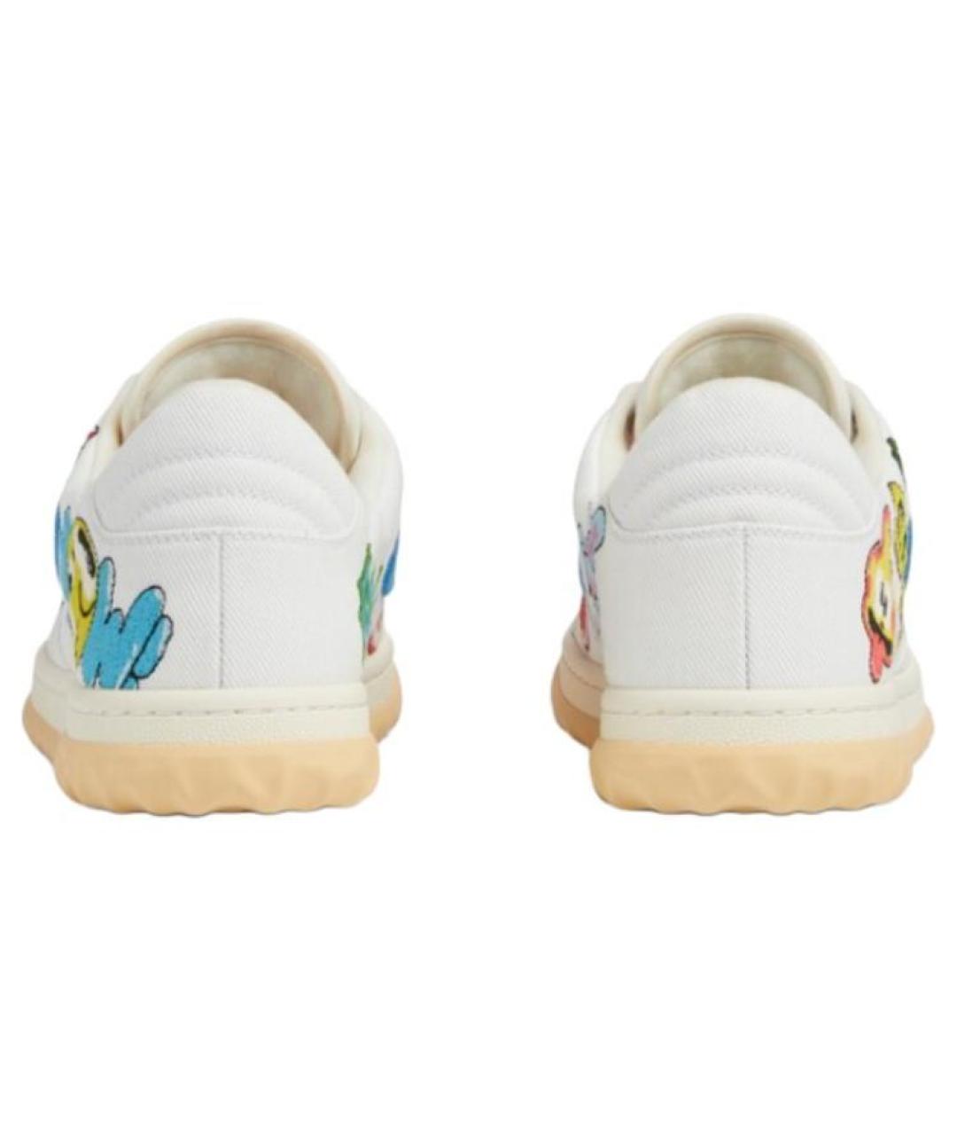 GUCCI Белые кеды, фото 5