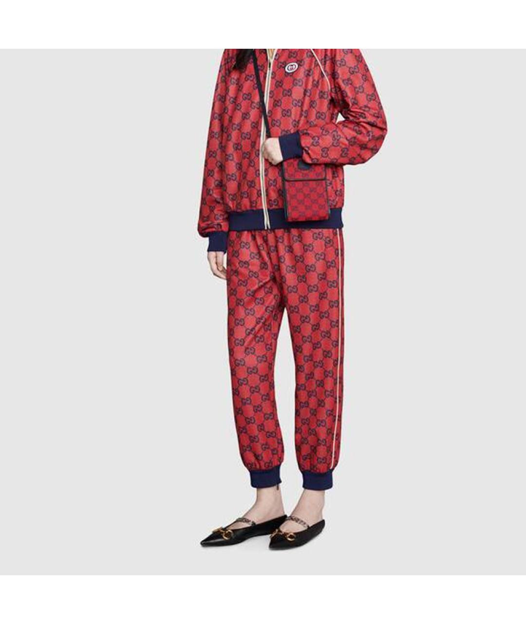 GUCCI Красная сумка через плечо, фото 9