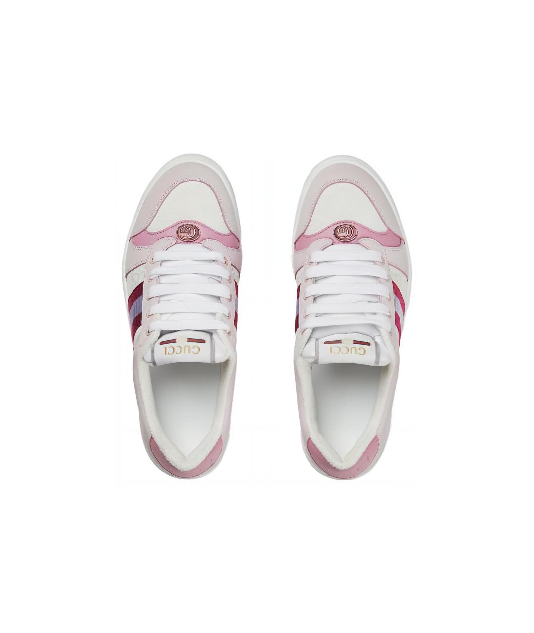 GUCCI Розовые кроссовки, фото 4
