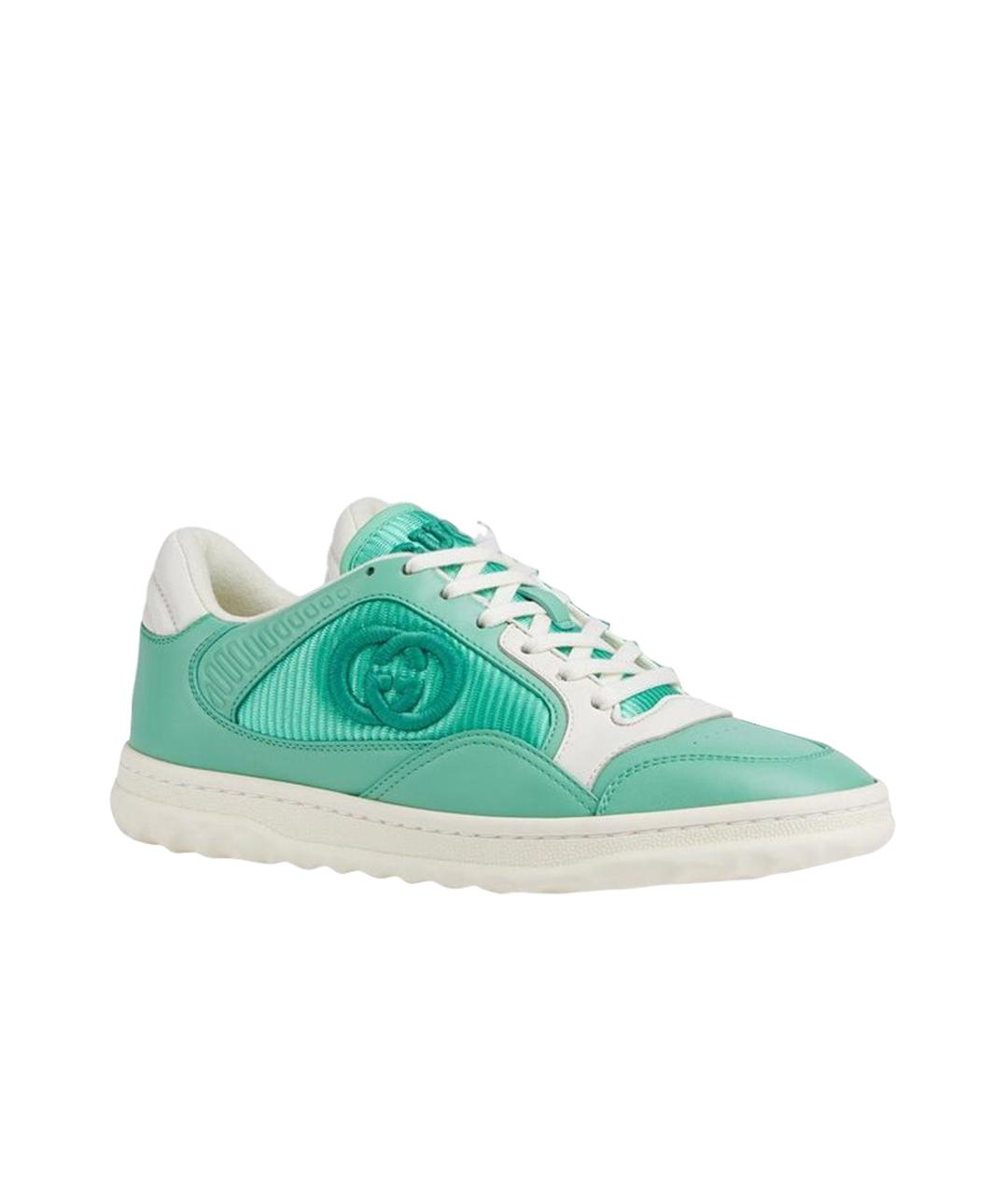 GUCCI Бирюзовые кроссовки, фото 1