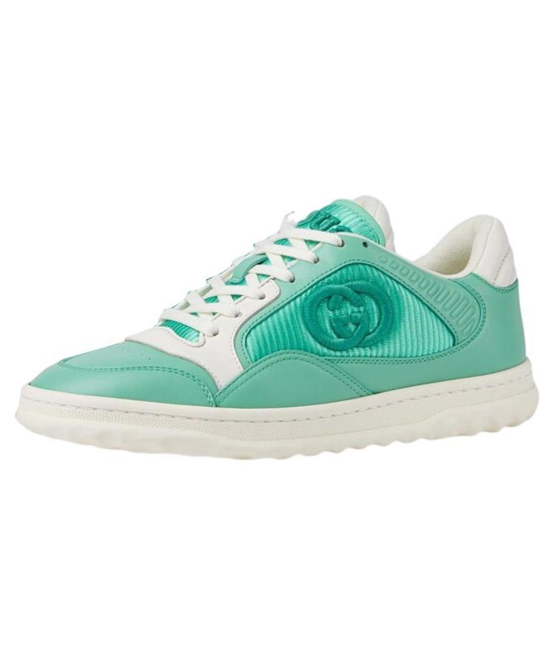 GUCCI Бирюзовые кроссовки, фото 2