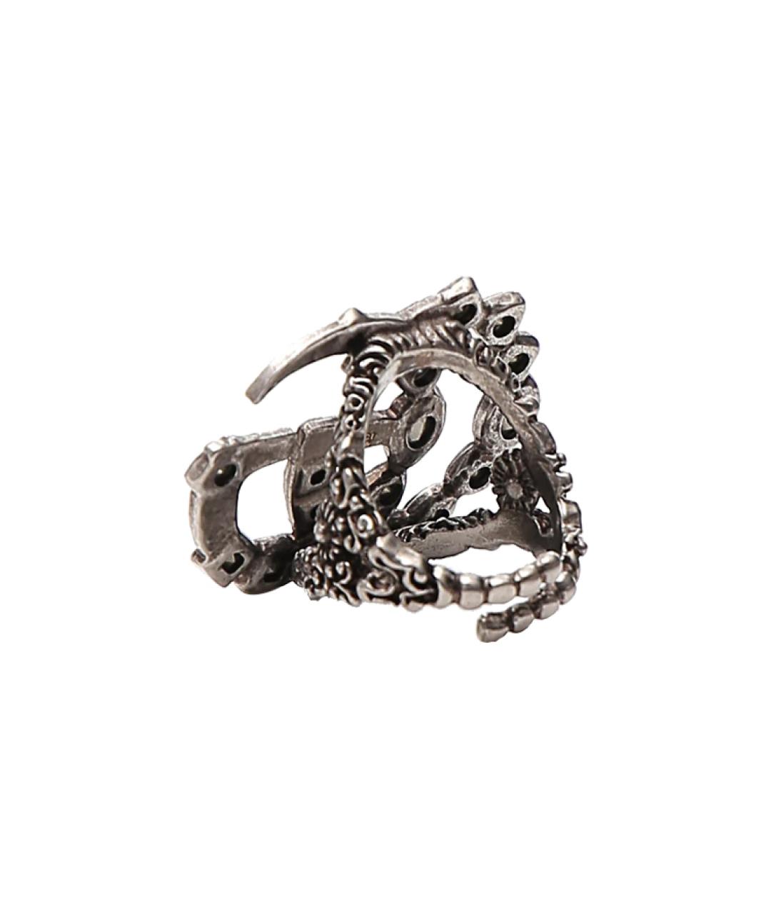 GUCCI Серебряное латунное кольцо, фото 3