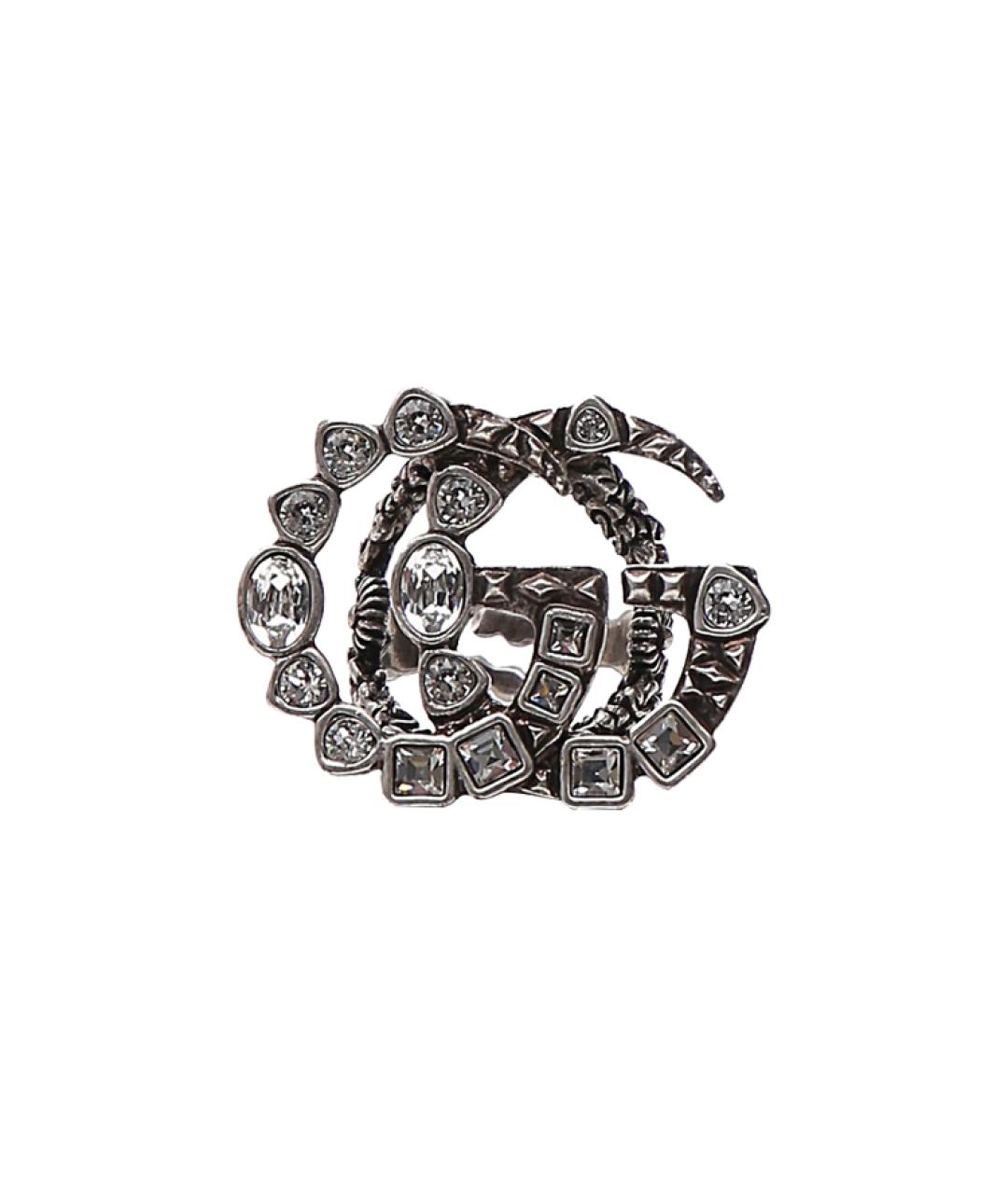 GUCCI Серебряное латунное кольцо, фото 1