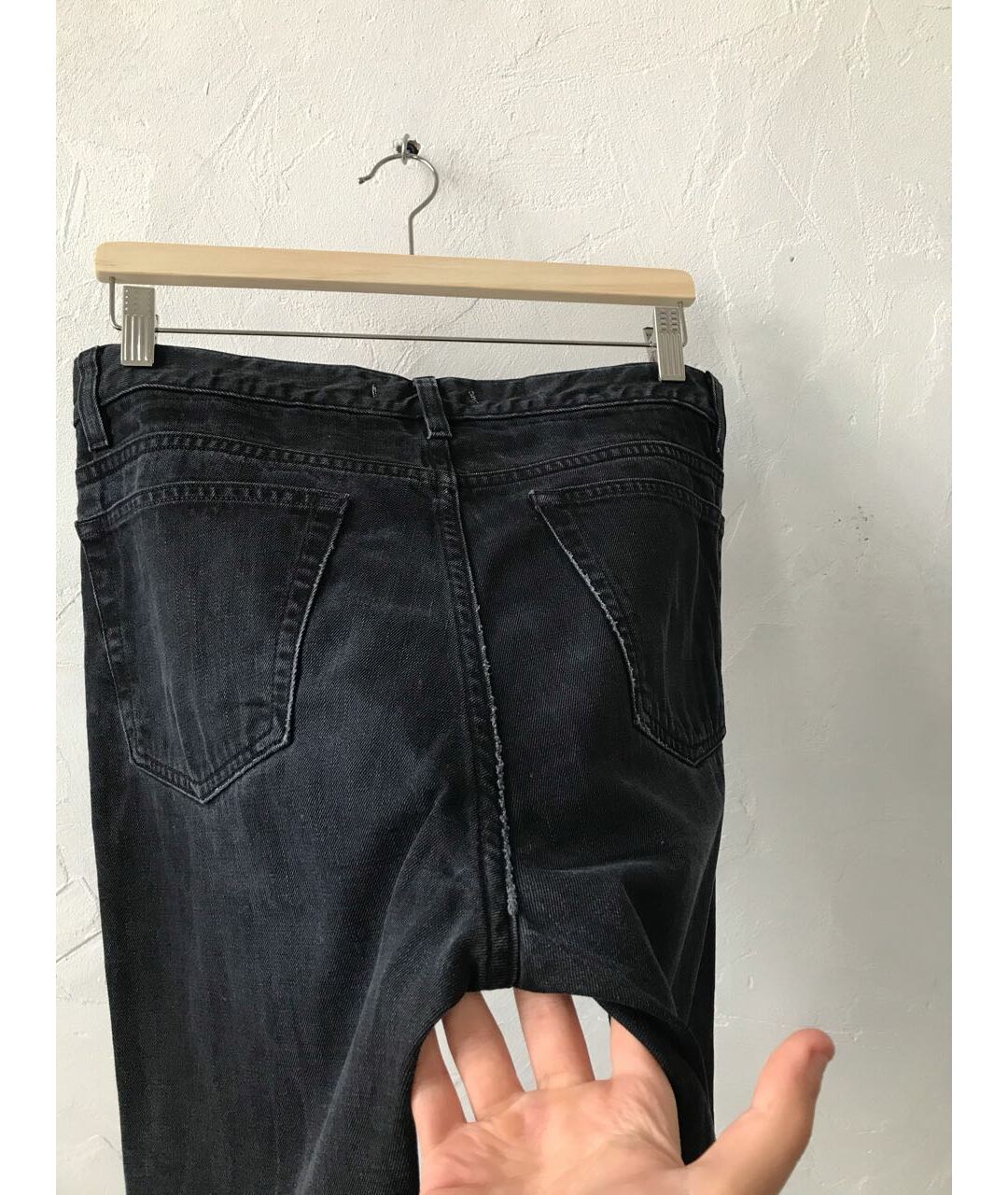 JOHN VARVATOS Черные хлопковые джинсы скинни, фото 4