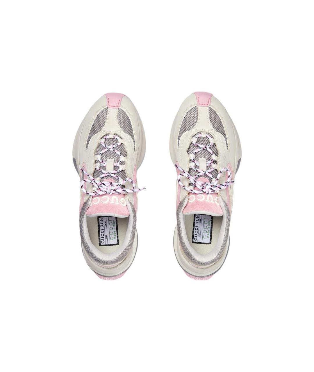GUCCI Бежевые кроссовки, фото 3