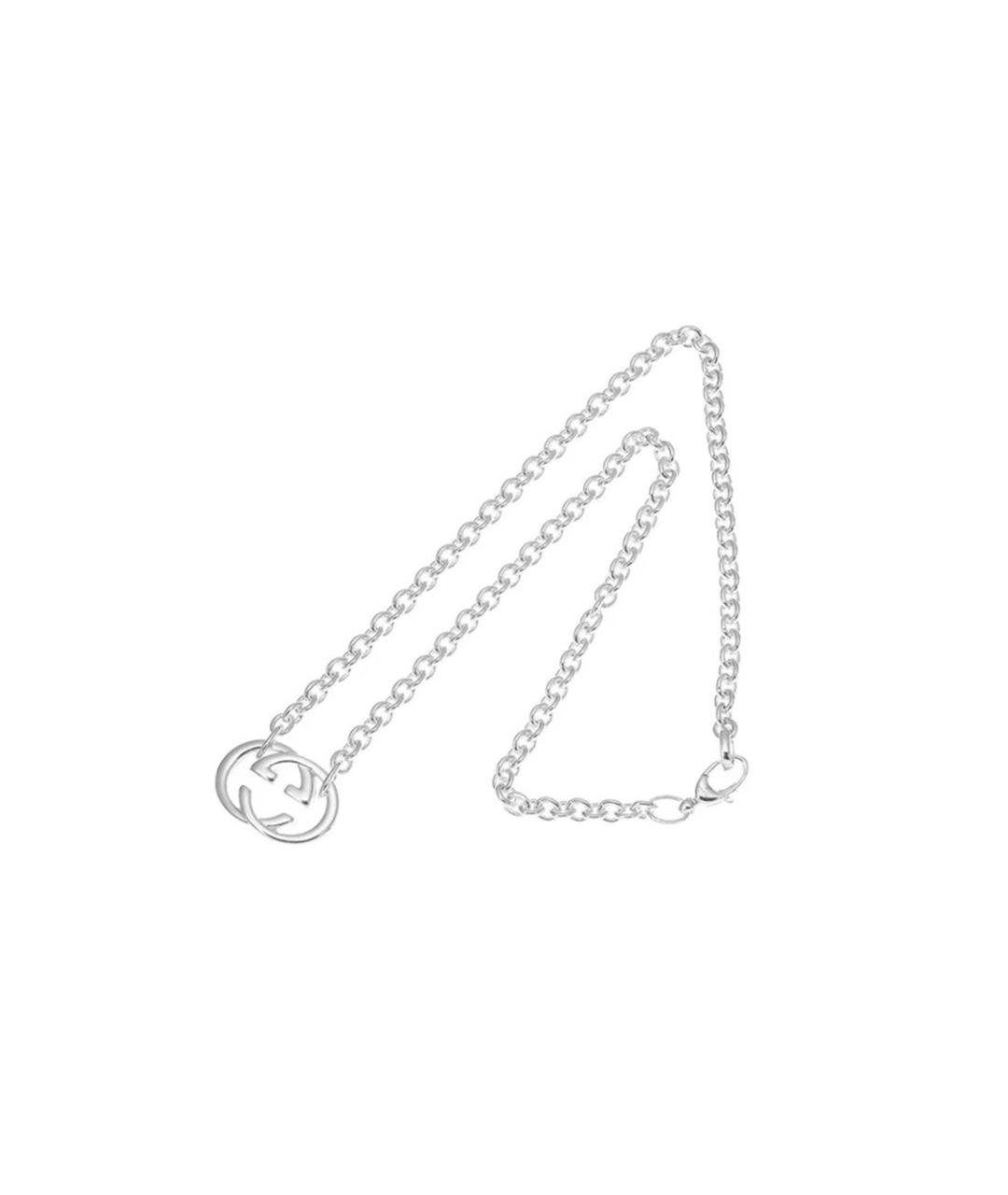 GUCCI Серебряная серебряная подвеска, фото 2