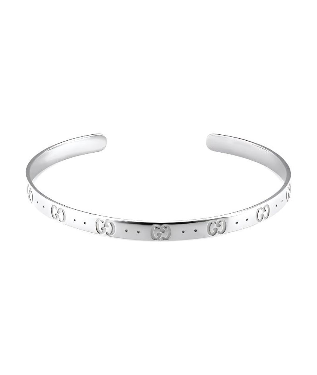 GUCCI Серебрянный серебряный браслет, фото 1