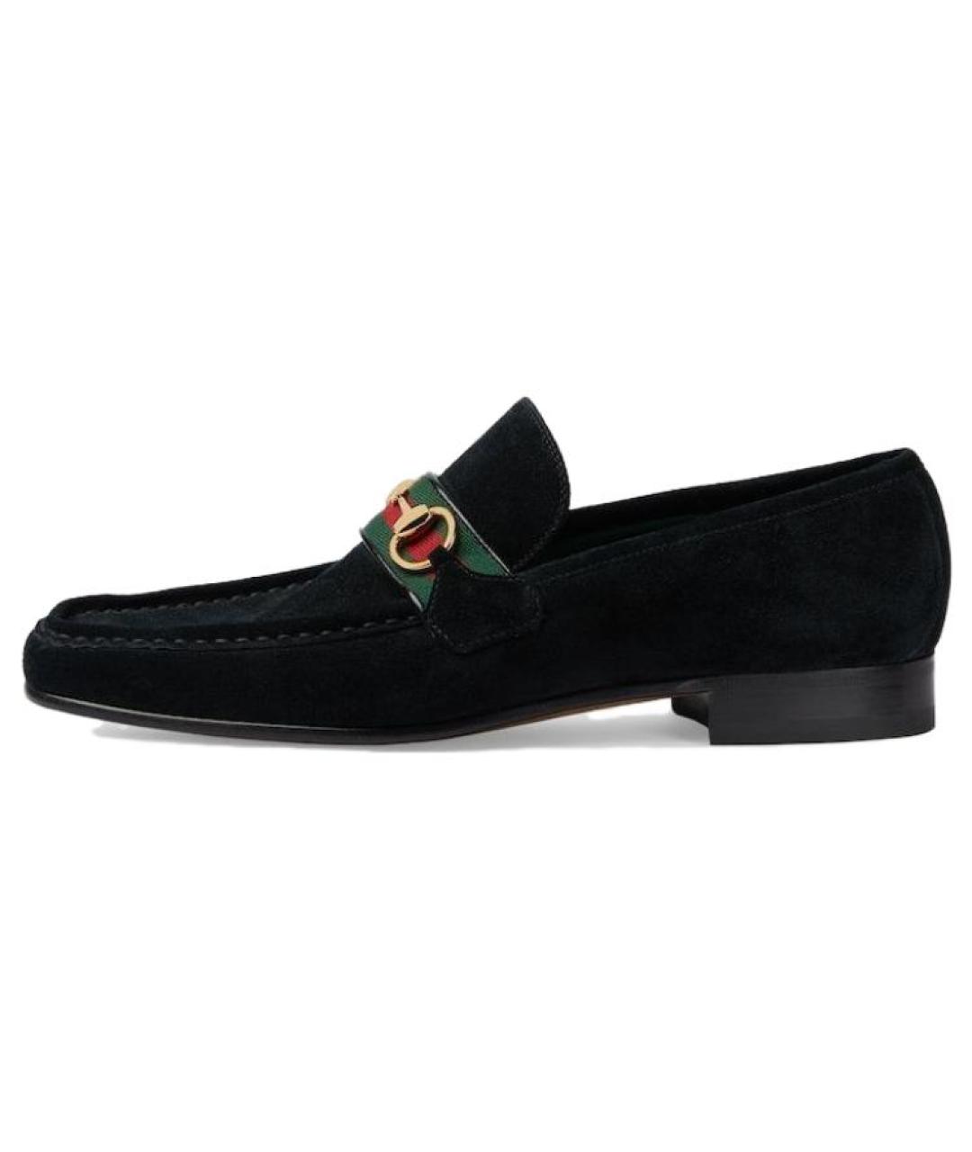 GUCCI Черные лоферы, фото 2