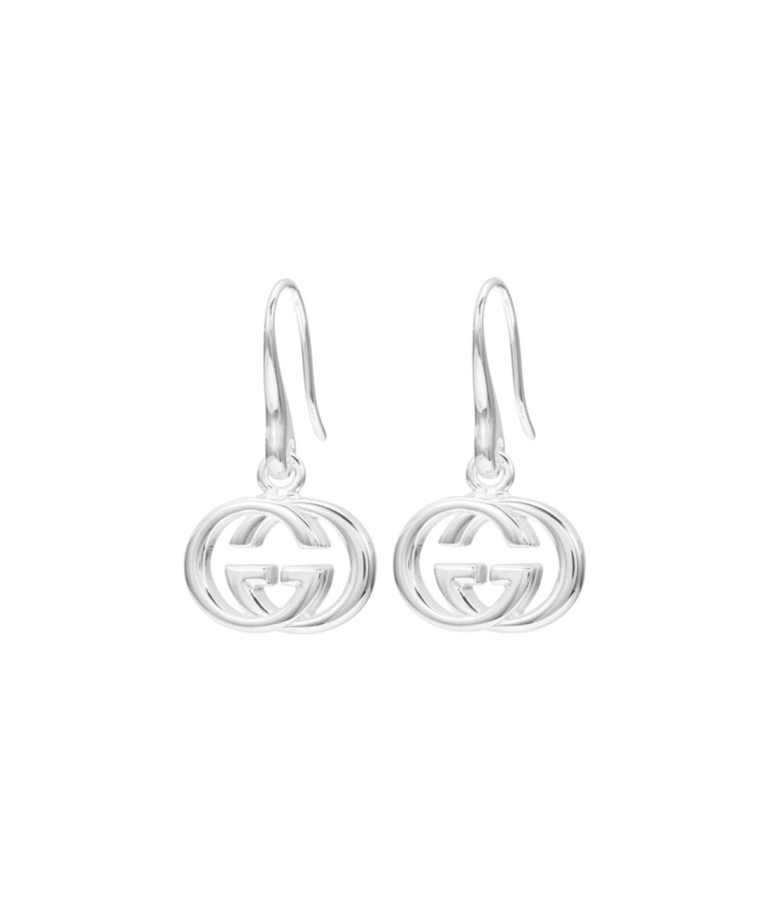 GUCCI Серебряные серебряные серьги, фото 1