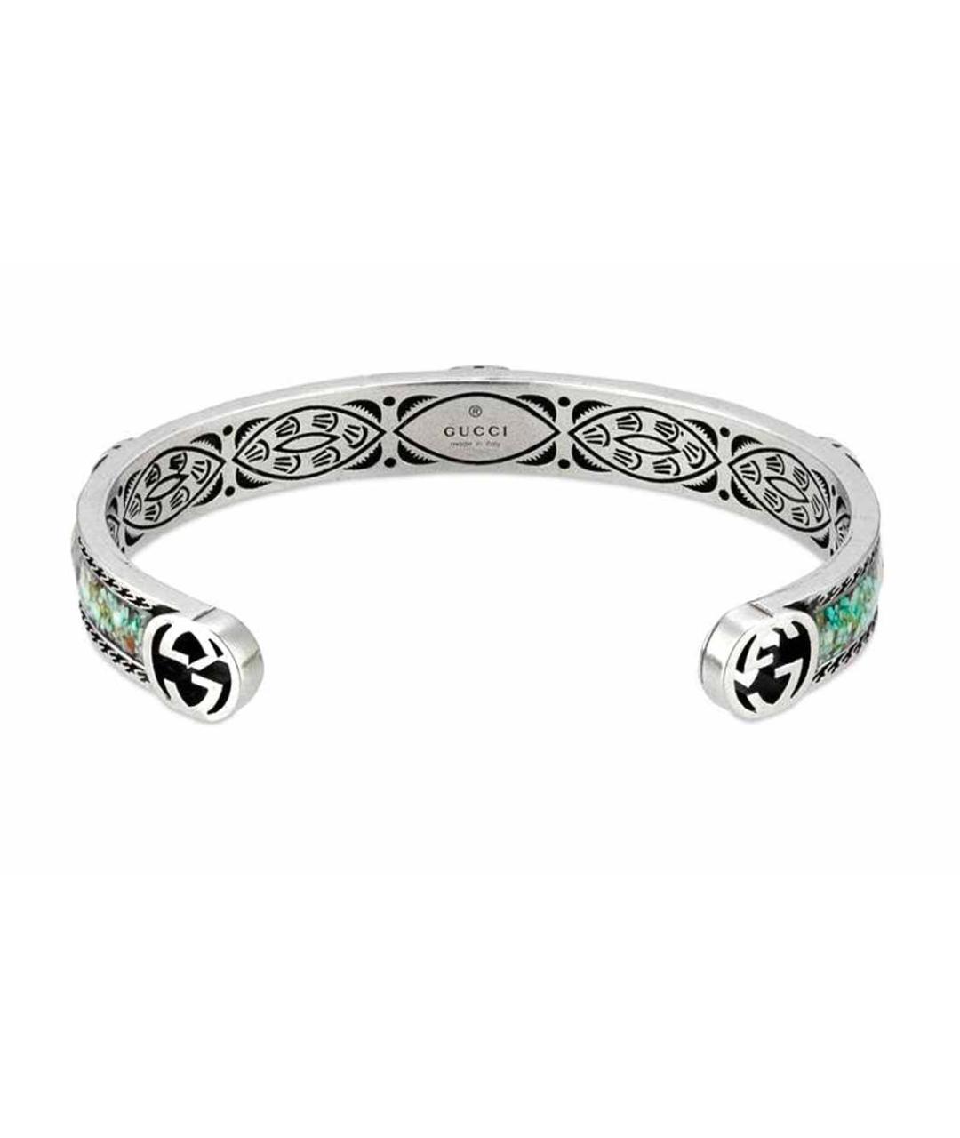 GUCCI Серебрянный серебряный браслет, фото 3
