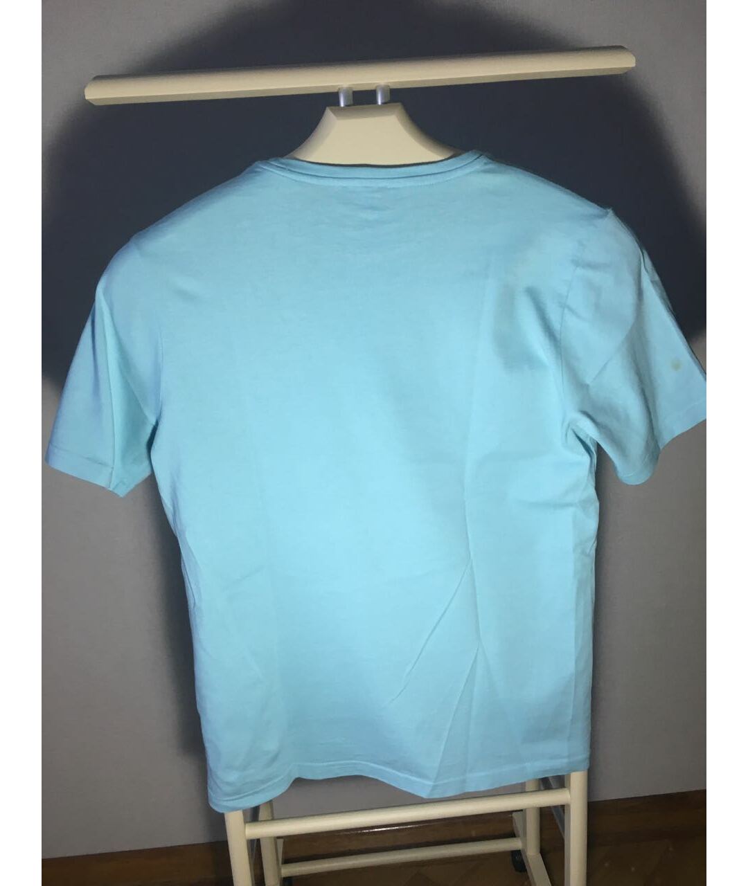 HUGO BOSS Голубая хлопковая детская футболка, фото 2