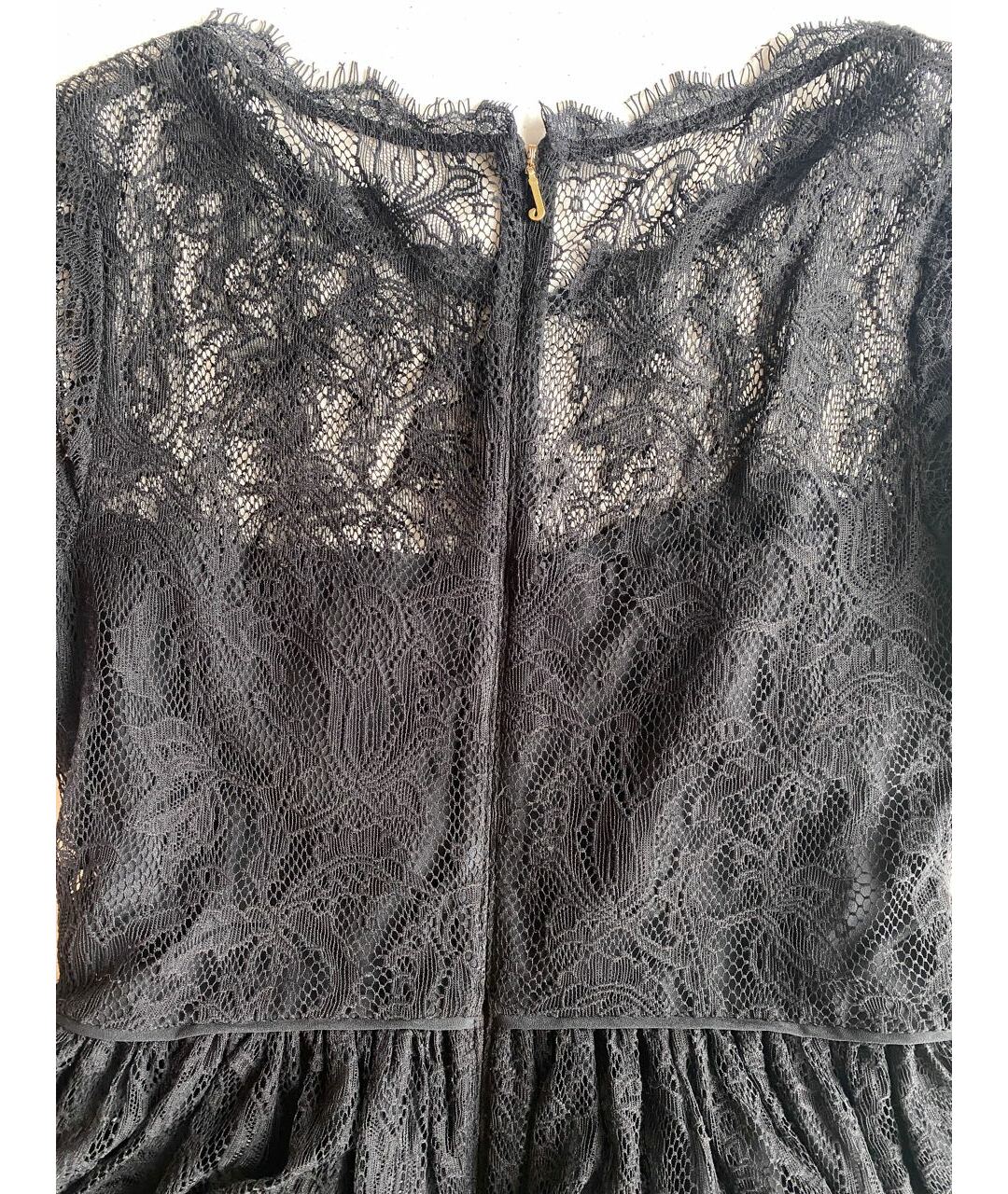 JUICY COUTURE Черное кружевное повседневное платье, фото 3