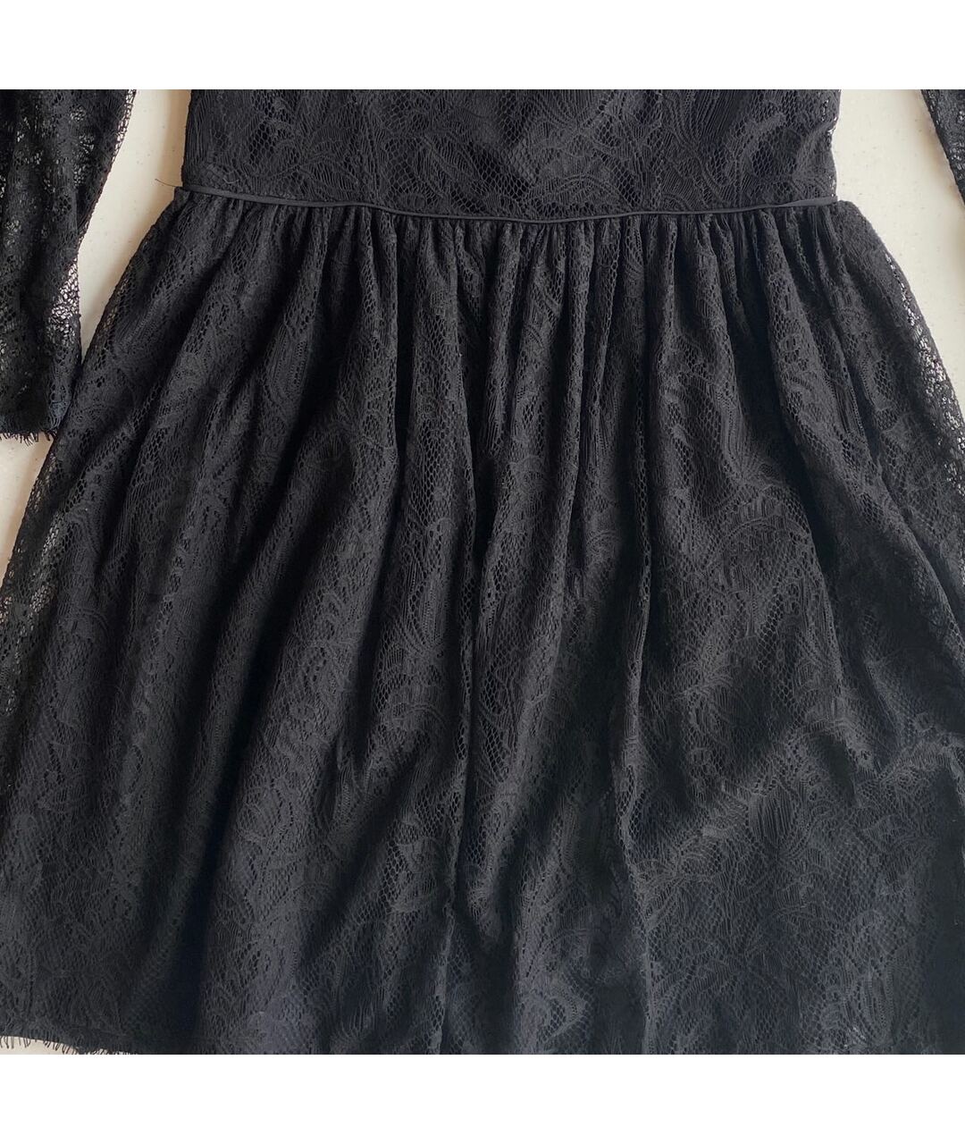JUICY COUTURE Черное кружевное повседневное платье, фото 5