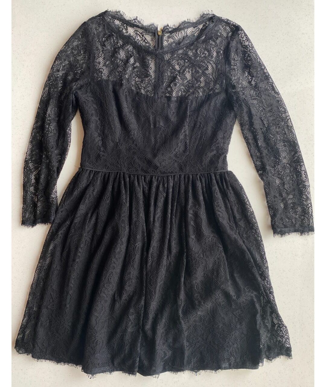 JUICY COUTURE Черное кружевное повседневное платье, фото 7