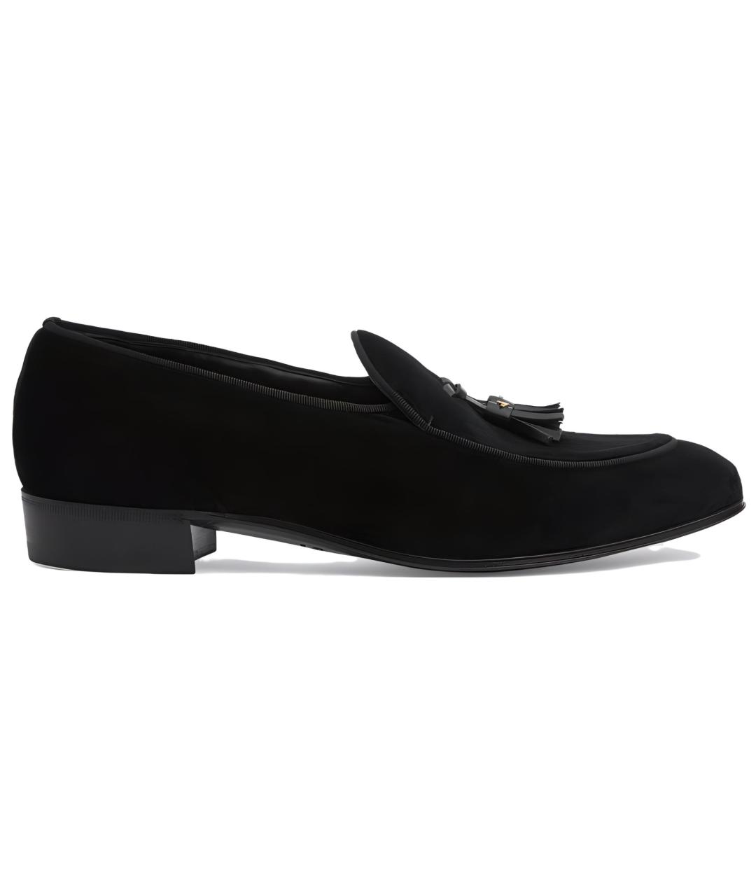 GUCCI Черные лоферы, фото 1
