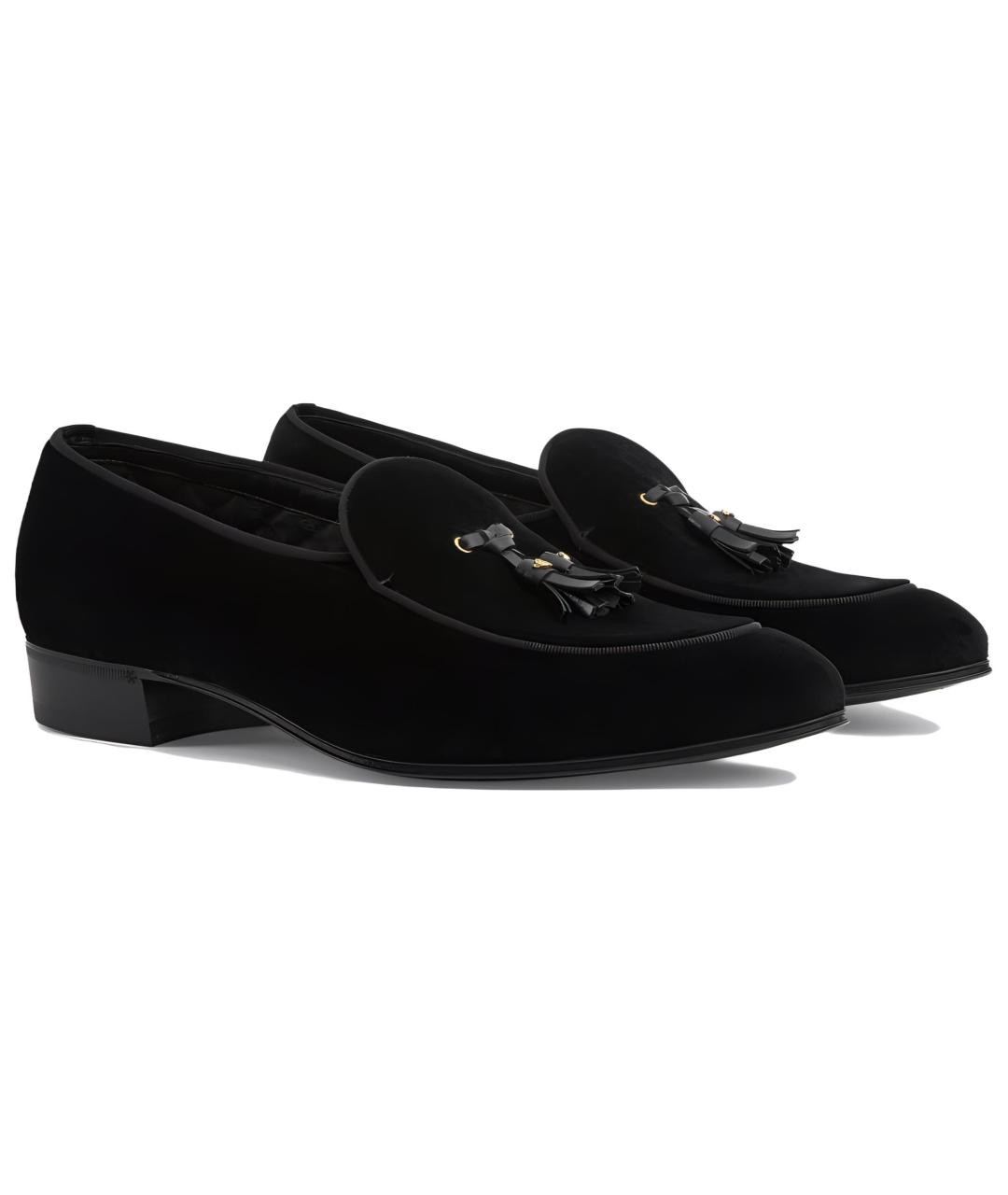 GUCCI Черные лоферы, фото 3