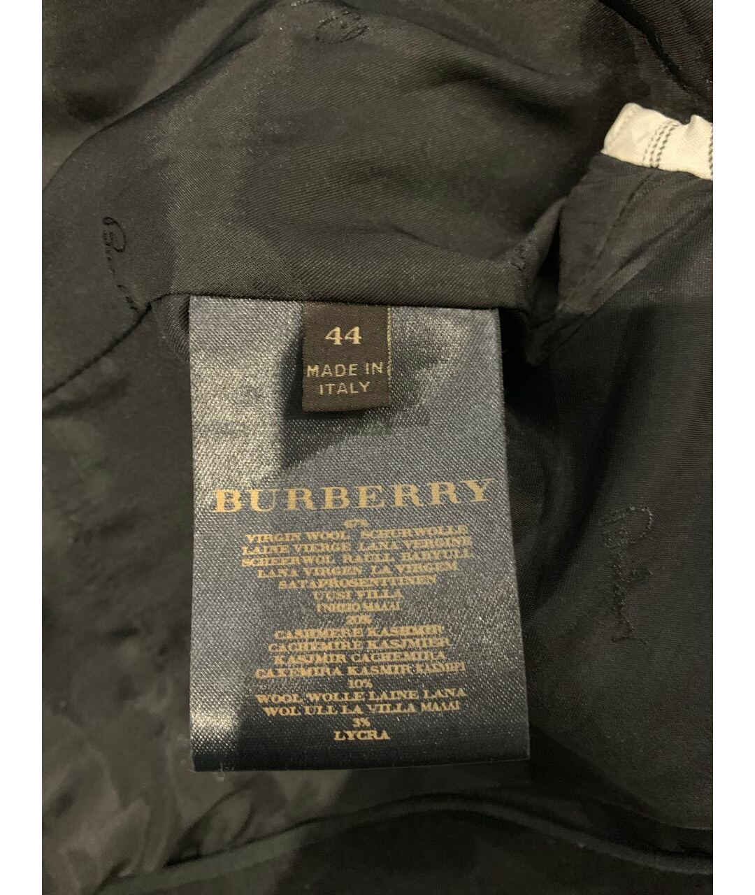 BURBERRY Черный шерстяной жакет/пиджак, фото 6