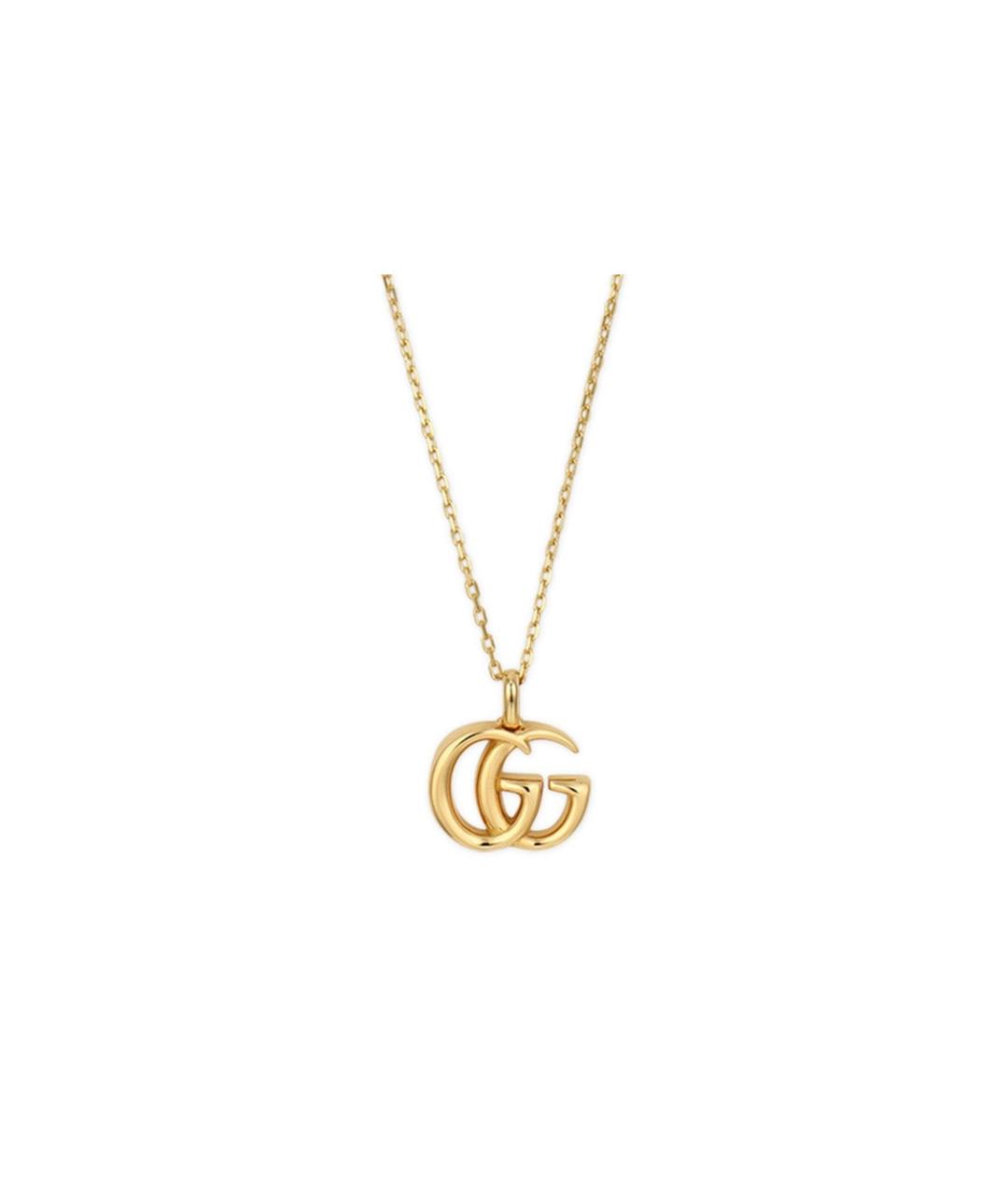 GUCCI Золотая подвеска из желтого золота, фото 1