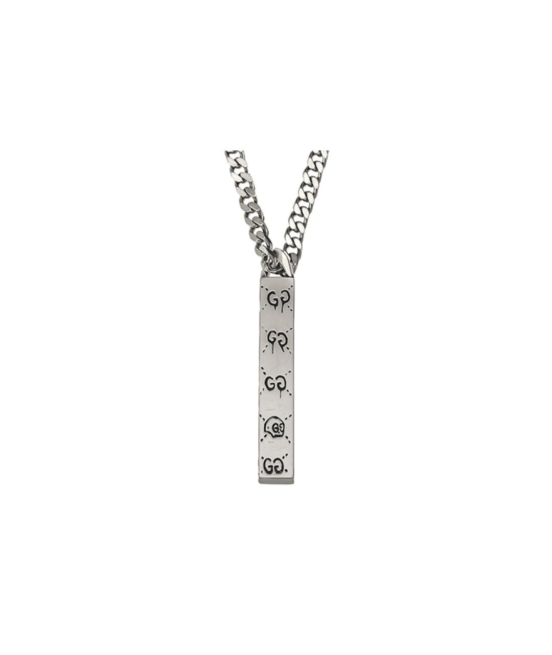 GUCCI Серебряная серебряная подвеска, фото 1