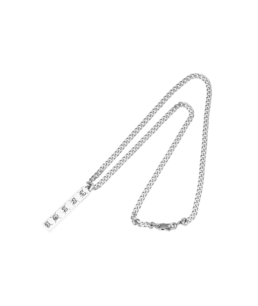GUCCI Серебряная серебряная подвеска, фото 4