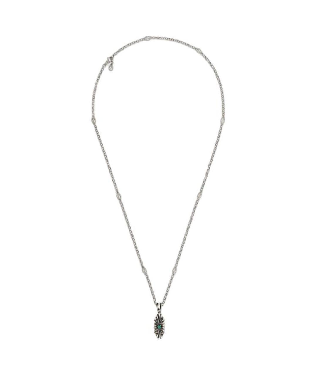GUCCI Серебряная серебряная подвеска, фото 1