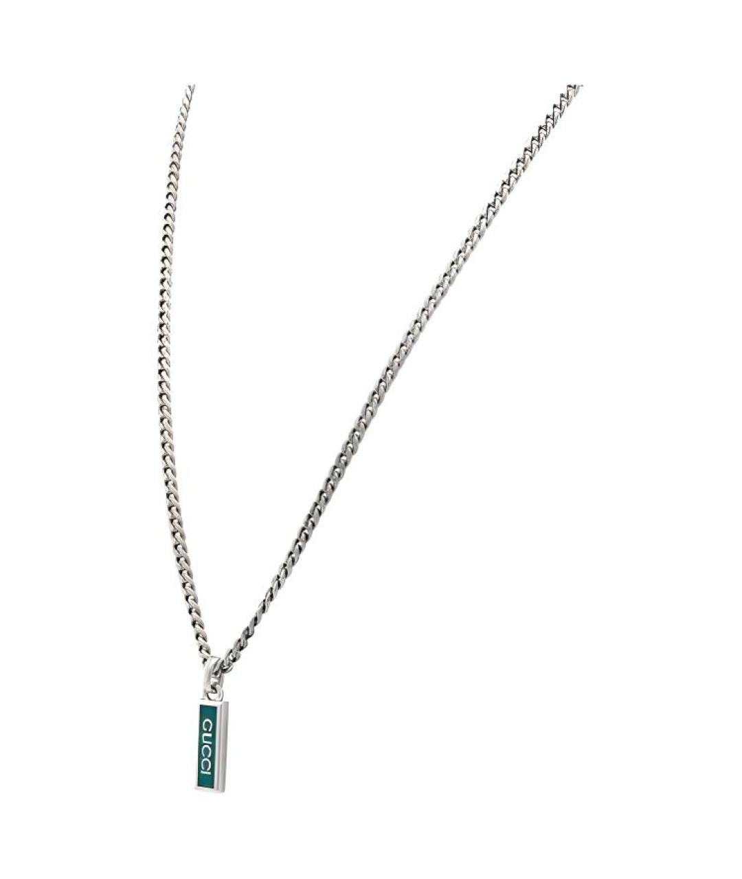 GUCCI Серебряная серебряная подвеска, фото 3