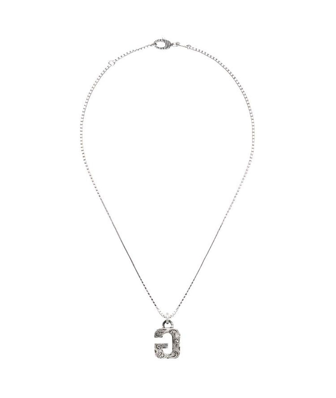 GUCCI Серебряная серебряная подвеска, фото 4